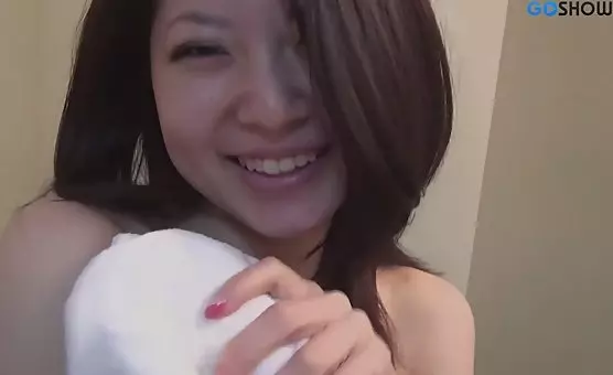 Asian Slut Sucks Cock and Gets Fucked