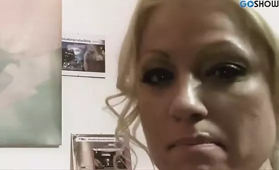 He fucked her with his mouth and cock at the office desk