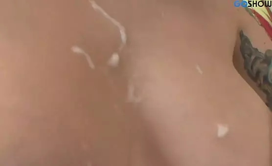 Blonde Nuts Sucking and Titty Fucking